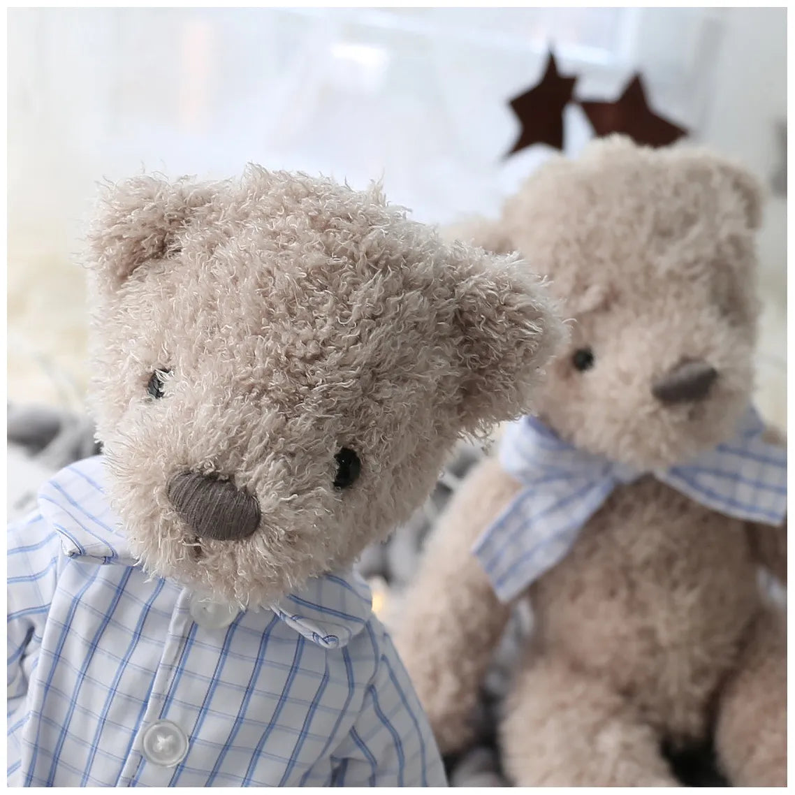 Teddy Bear Plush Toy Brown,Baby 1st Gift Soft Stuffed Animal Toys