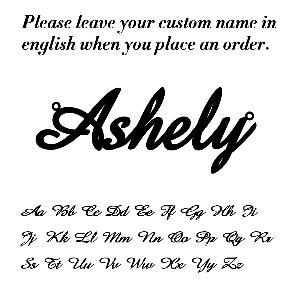 Lemegeton Custom Name Necklace For Kids Women Personalized Stainless Steel Choker Necklaces Customized Nameplate Jewelry Gift