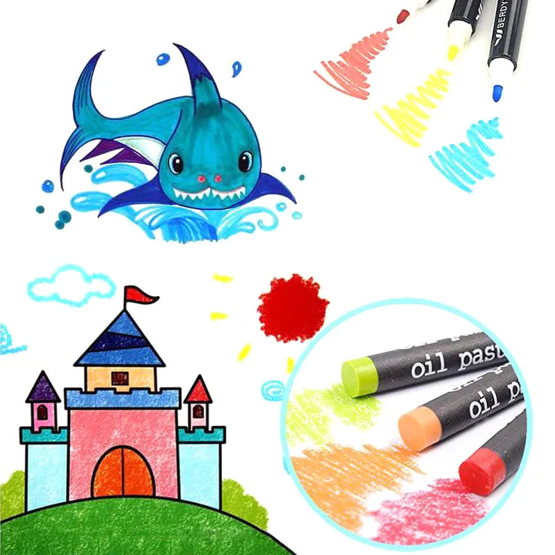 150 Pcs Kids Art Kit - Water Color, Crayon, Oil Pastel, Drawing & Painting Tools