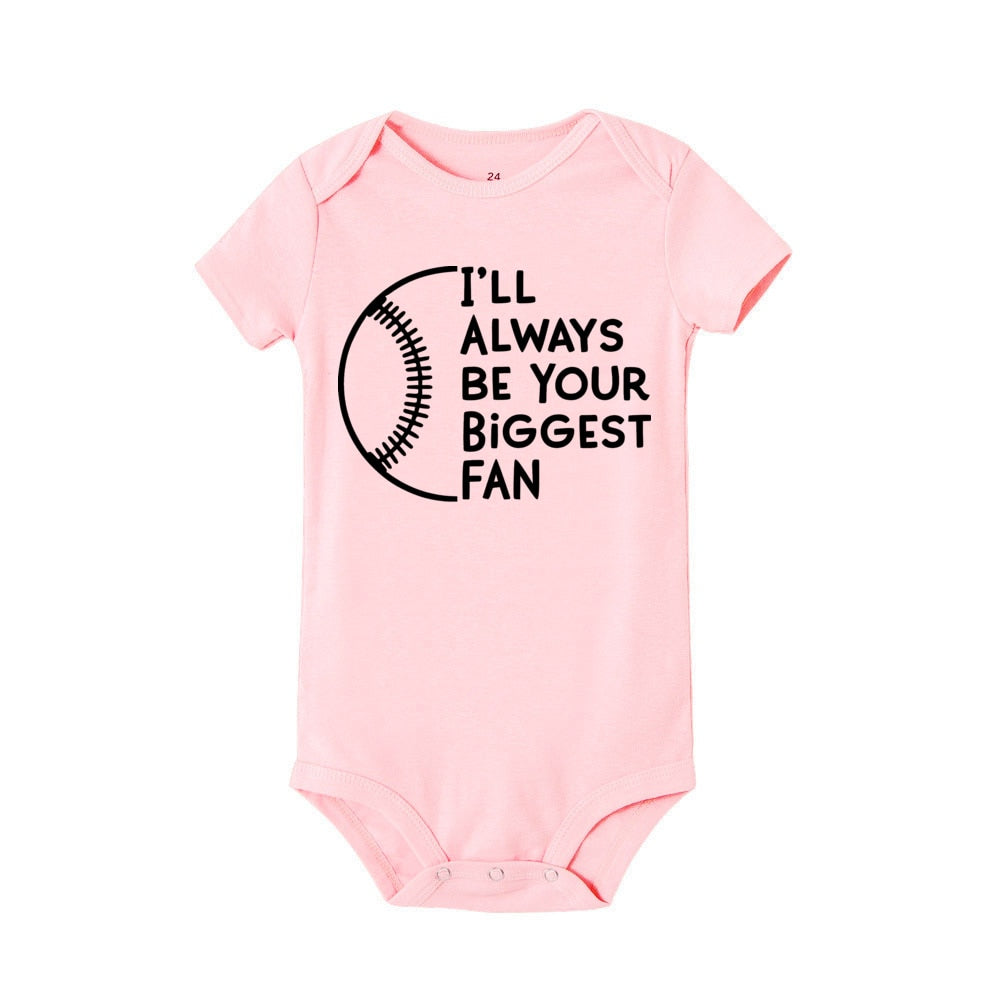 Cutest Baseball Fan Baby Bodysuit - Infant Jumpsuit, Boys & Girls Clothes, Newborn Shower Gift