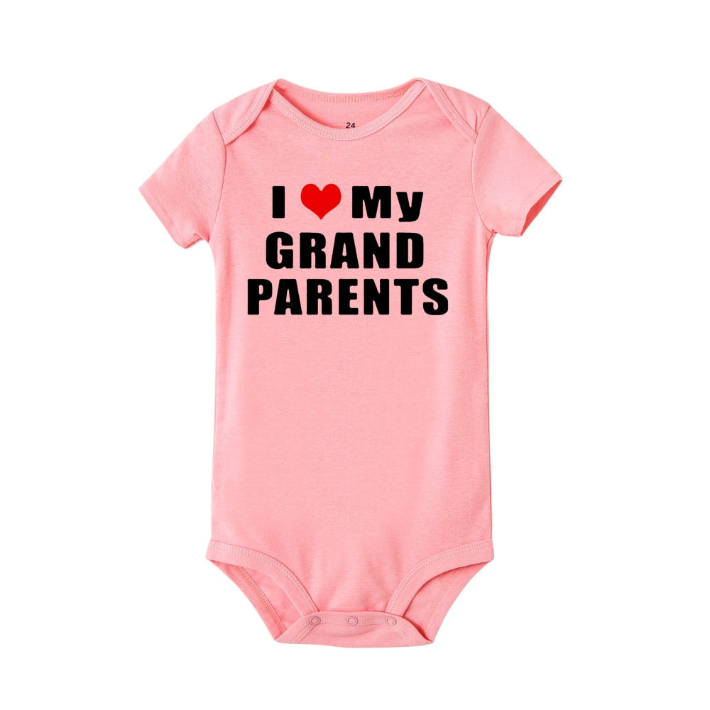 Grandma You Gotta Come Get Me Baby Jumpsuit - Summer, Short Sleeve, Infant Ropa, Holiday Gift.