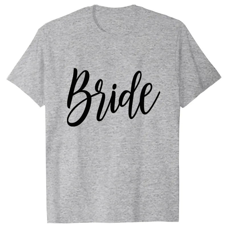 Bridal Party Tees: Engagement, Mother, Groom, Flower Girl, Team Bride & Bridesmaid T-Shirt.