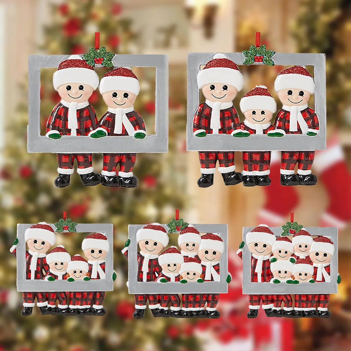 DIY Christmas Pendant: Personal Family Decor Navidad Tree Hanging, New Year 2024 Ornament.