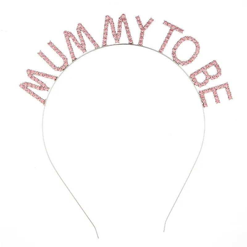 Mummy To Be Headband: Multicolor Baby Shower & Mother Party Hair Accessory.