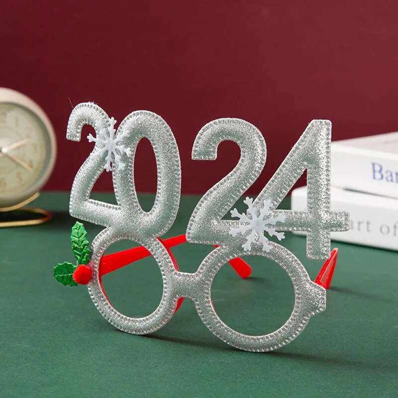 2024 Snowflake Glasses: New Year & Christmas Party Kids' Gifts