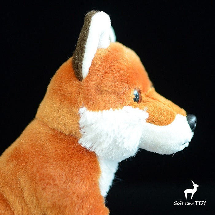 Large Fox Plush Soft Toy Animal - Living zoo Novelty
