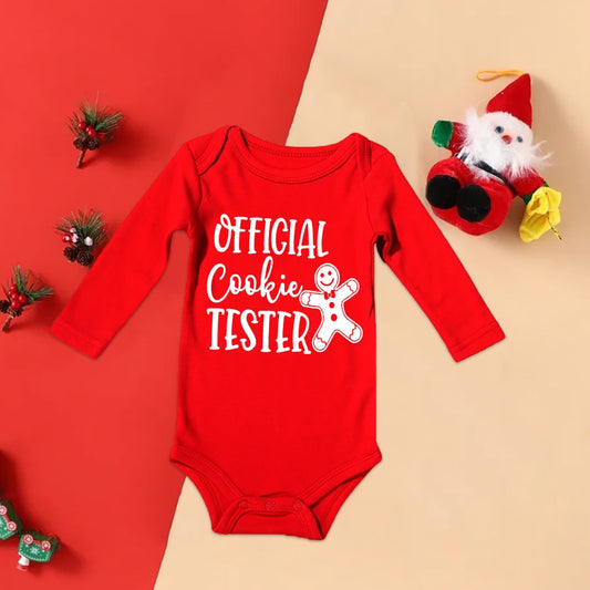 Christmas Toddler Bodysuits - Long Sleeve Romper, Unisex Infant Outfit, Xmas Winter Wear