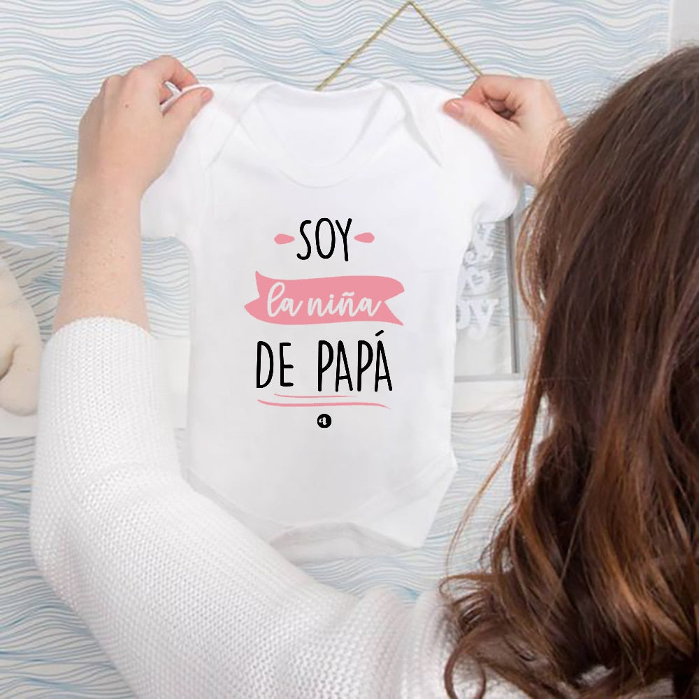 I Am Daddy's Girl Baby Bodysuit - Newborn Unisex, Father's Day Gift.