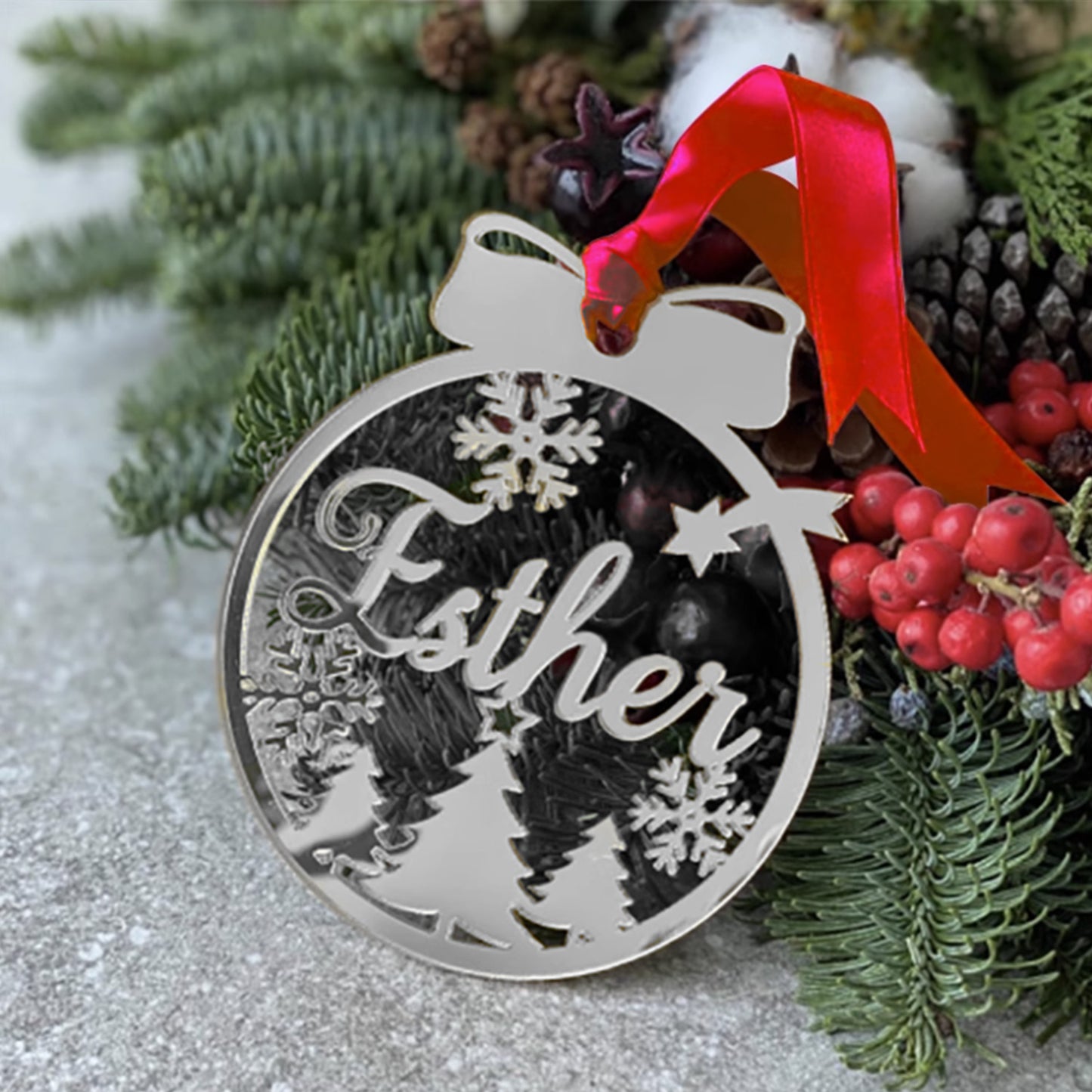 Personalized Christmas Decoration Acrylic Ornament